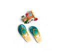 Tropical flip-flop fridge magnets/ Coastal magnets